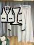 Casual Knitted Three Piece Set